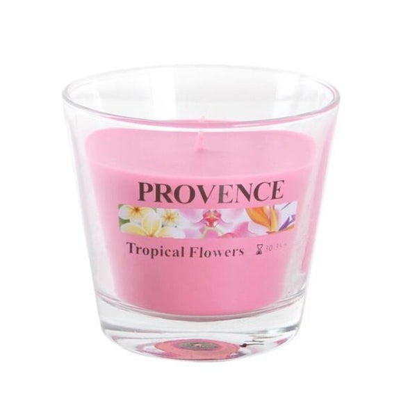 Vonná svíčka ve skle Provence Tropické květy