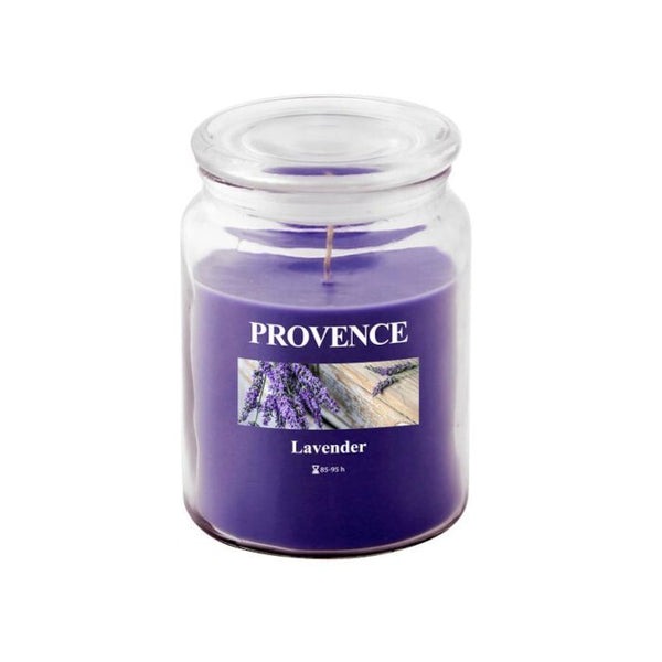 Vonná svíčka ve skle Provence Levandule