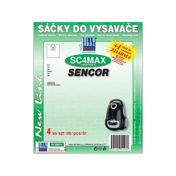 Sáčky do vysavače Sencor SVC 9000 BK
