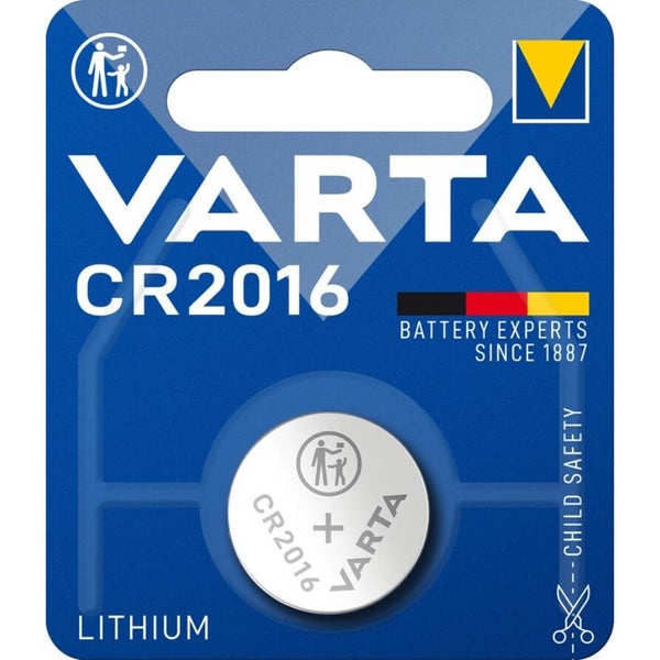 Knoflíková baterie Varta CR2016