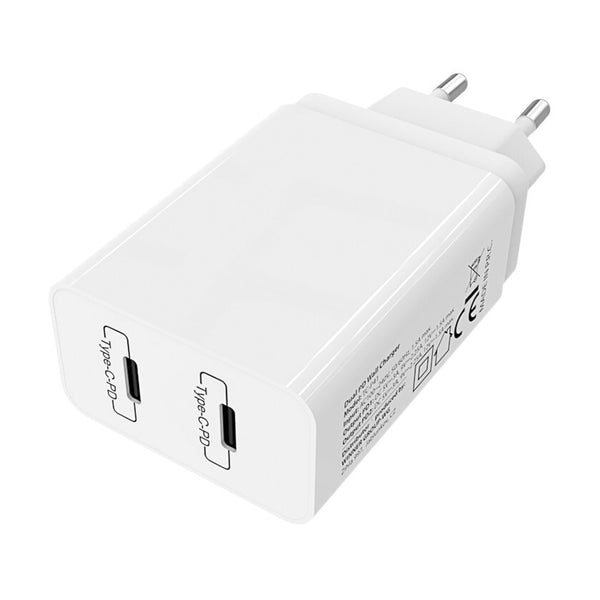 Nabíječka 2xUSB-C 40W s kabelem USB-C na Lightning MFI