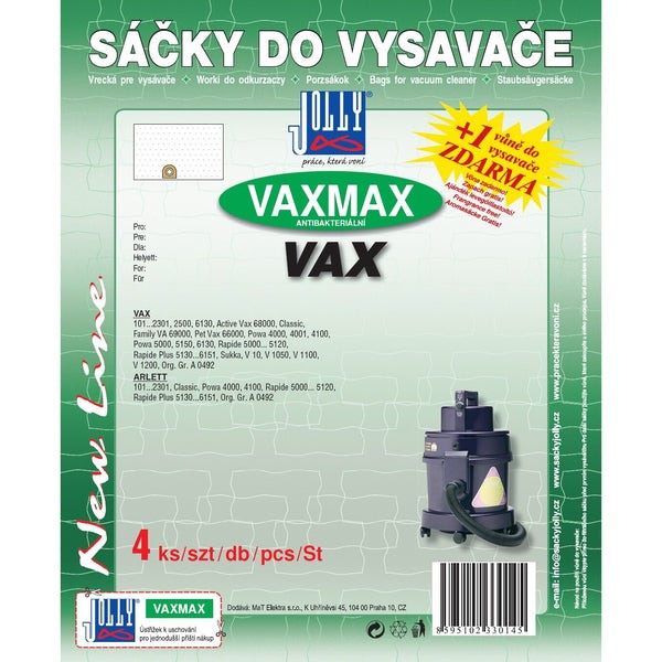Sáčky do vysavače Vax MAX VAX