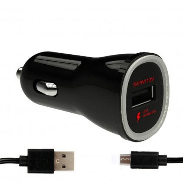 Nabíječka do auta WG 1xUSB + kabel Micro USB