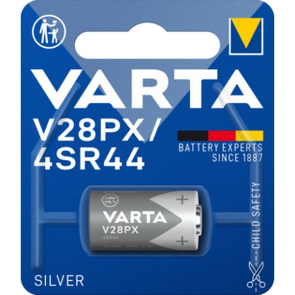 Stříbrooxidová baterie Varta V28PX