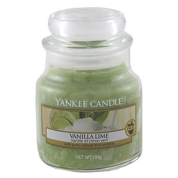 Svíčka Yankee candle Vanilka s limetkou