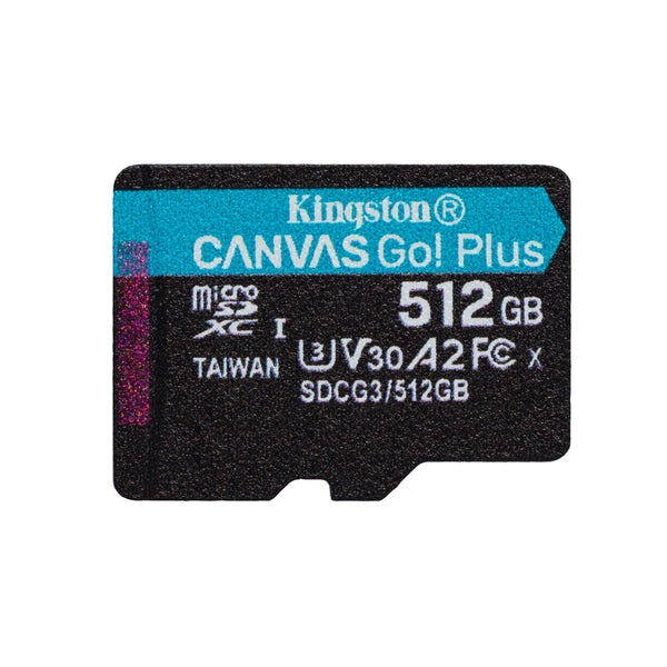 Micro SDXC karta Kingston Canvas Go! Plus 512GB (SDCG3/512GBSP)