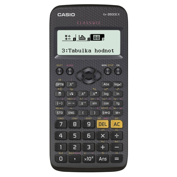 Vědecká kalkulačka Casio FX 350 CE X - doporučeno k maturitě