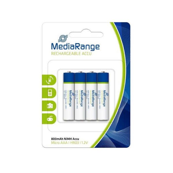 Nabíjecí baterie MediaRange Premium AAA 1.2V HR03