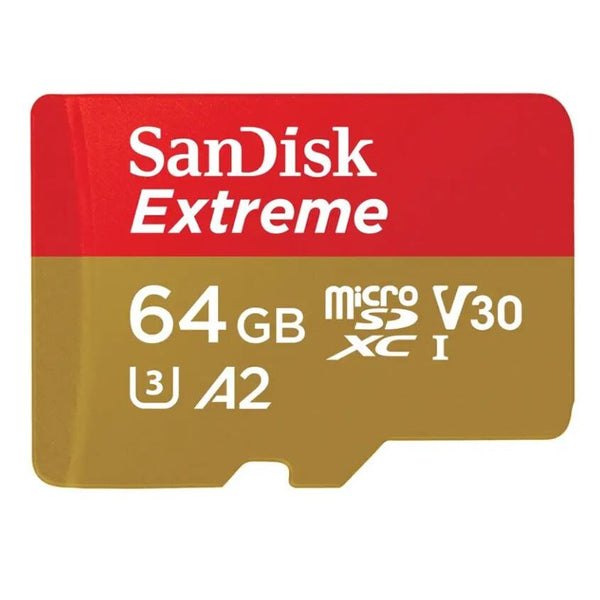 SanDisk Extreme microSDXC 64GB+SD Adapter 170MB/s & 80MB/s